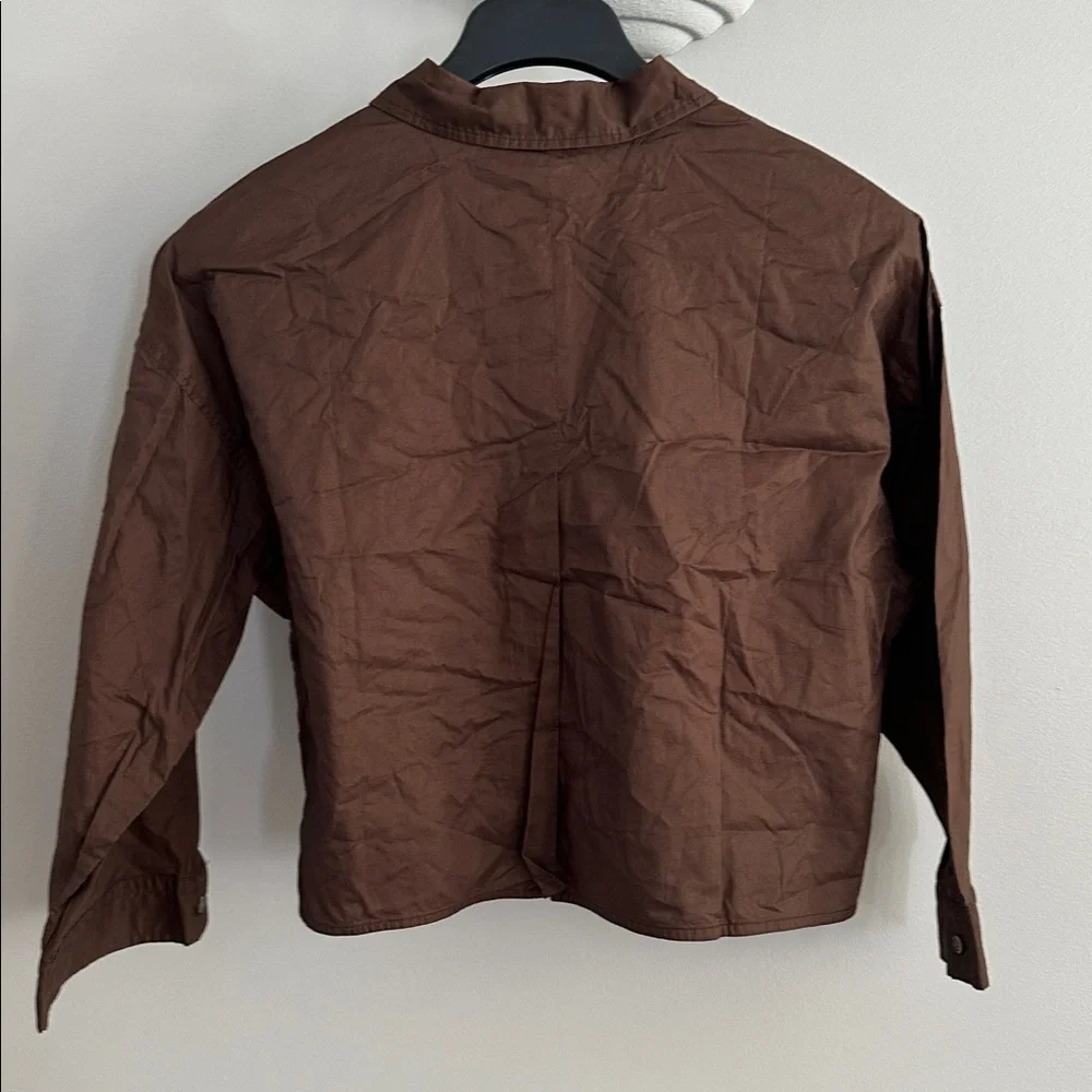 NWT Everlane The Woven PJ Top